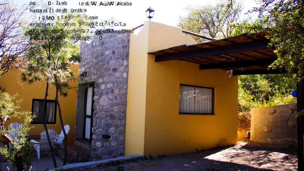 Cabanas El Arcano Capilla del Monte Buitenkant foto